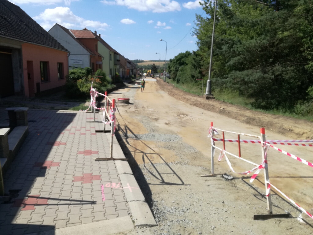 Silnice II/152 Moravské Bránice