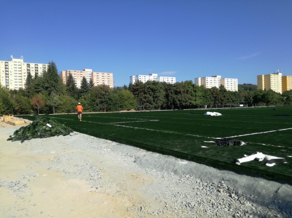 Rekonstrukce mlatového hřiště v Řečkovicích